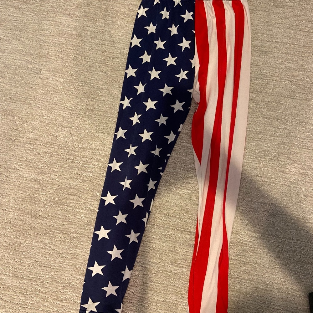 American Flag leggings